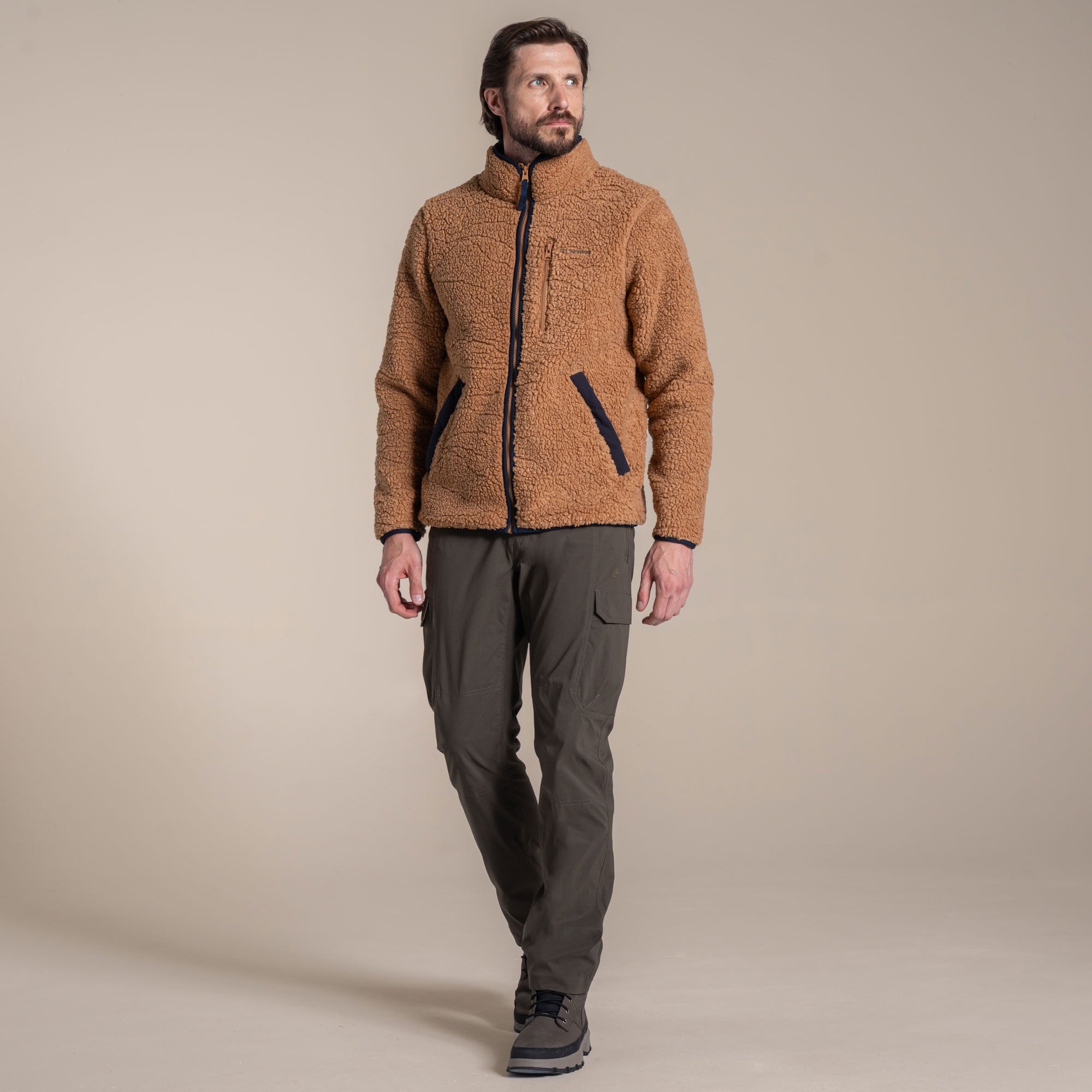 Craghoppers Men's National Trust Lathkill Full Zip Fleece | Boulder Clothing Craghoppers