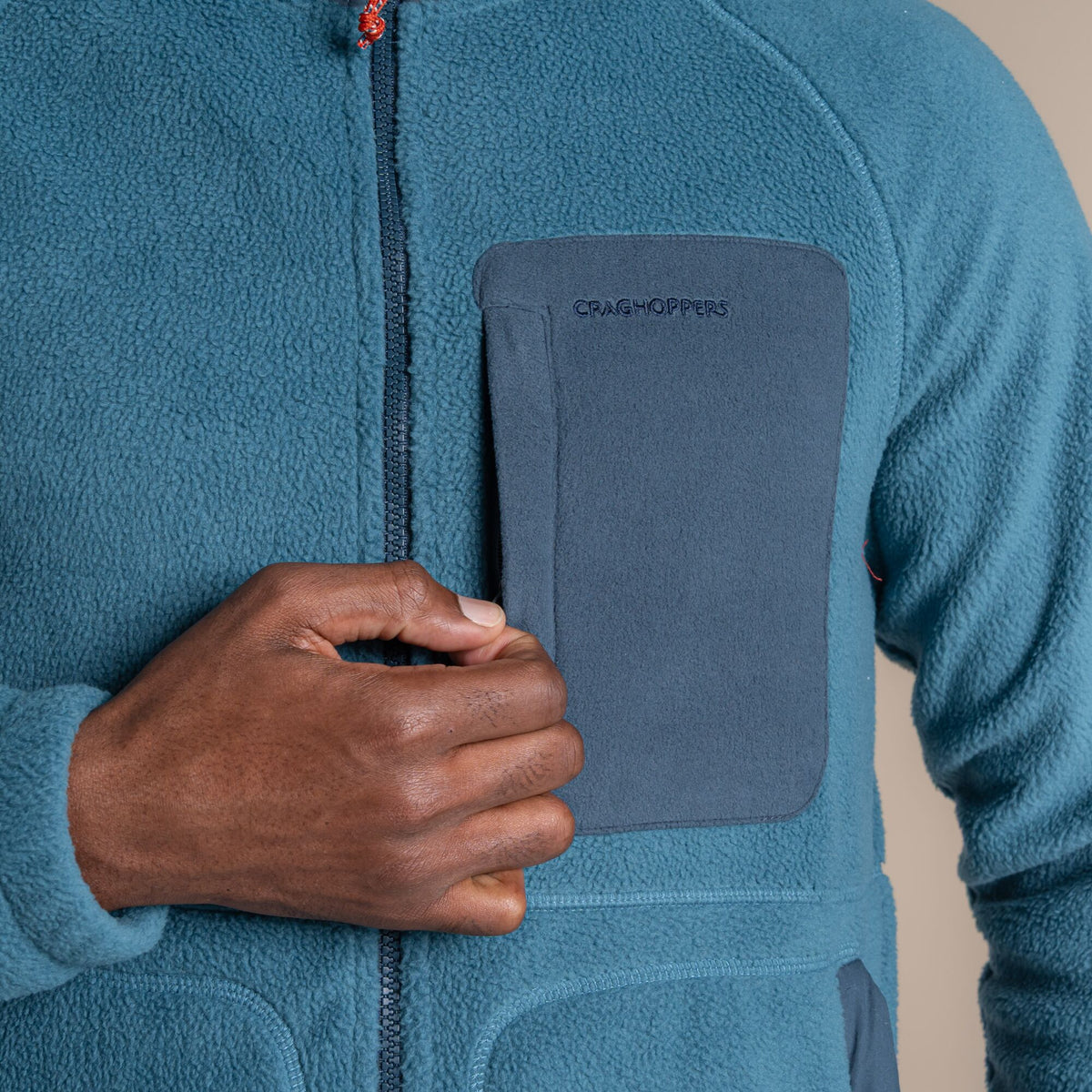 Craghoppers Men's Dades Full Zip Fleece | Winter Storm Clothing Craghoppers