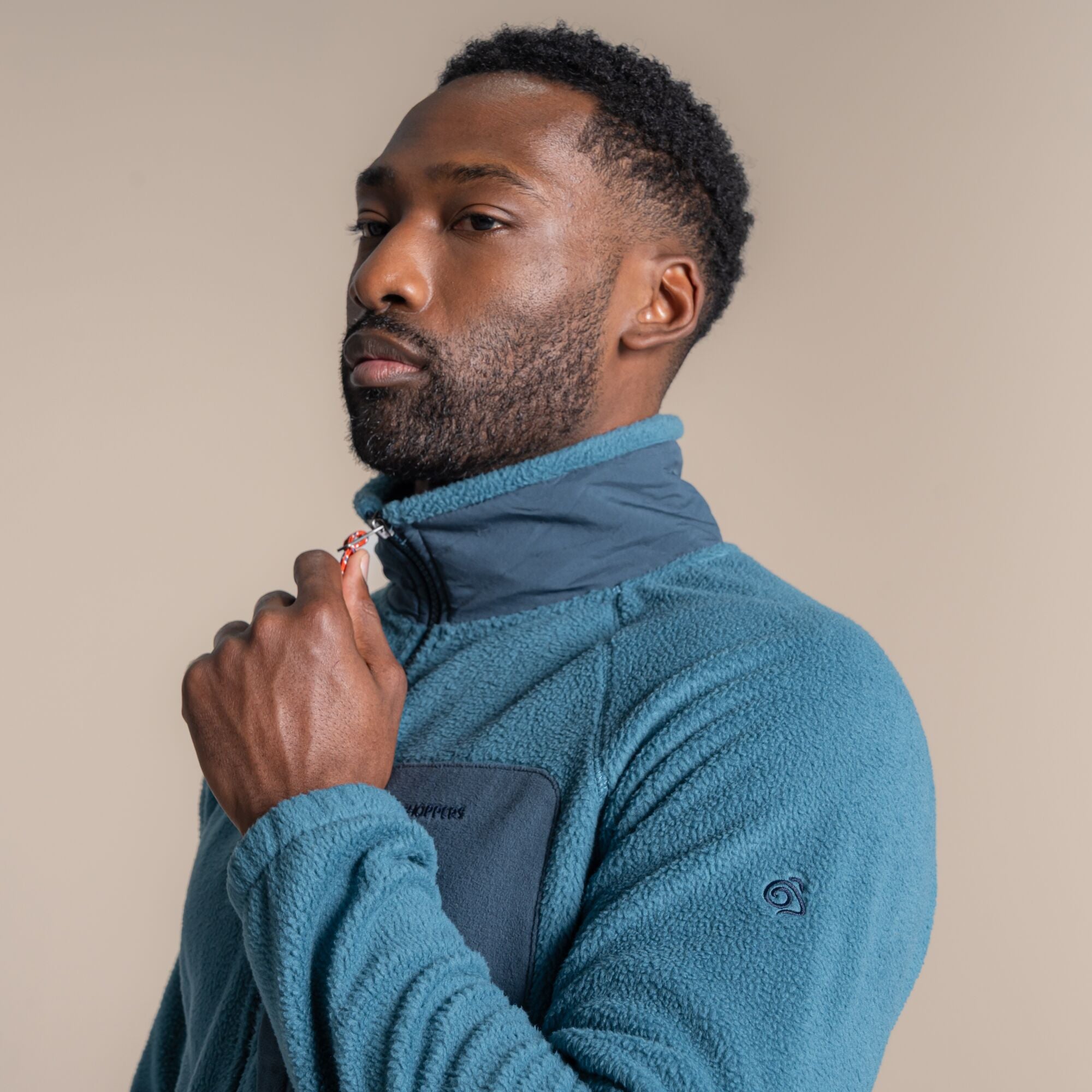 Craghoppers Men's Dades Full Zip Fleece | Winter Storm Clothing Craghoppers