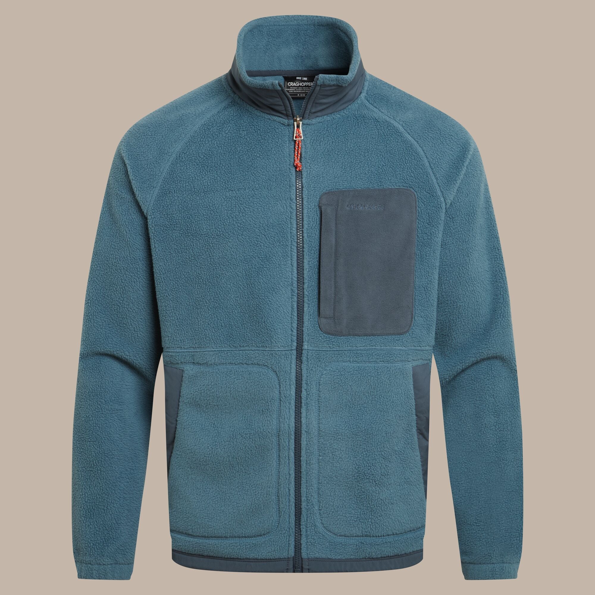 Craghoppers Men's Dades Full Zip Fleece | Winter Storm Clothing Craghoppers