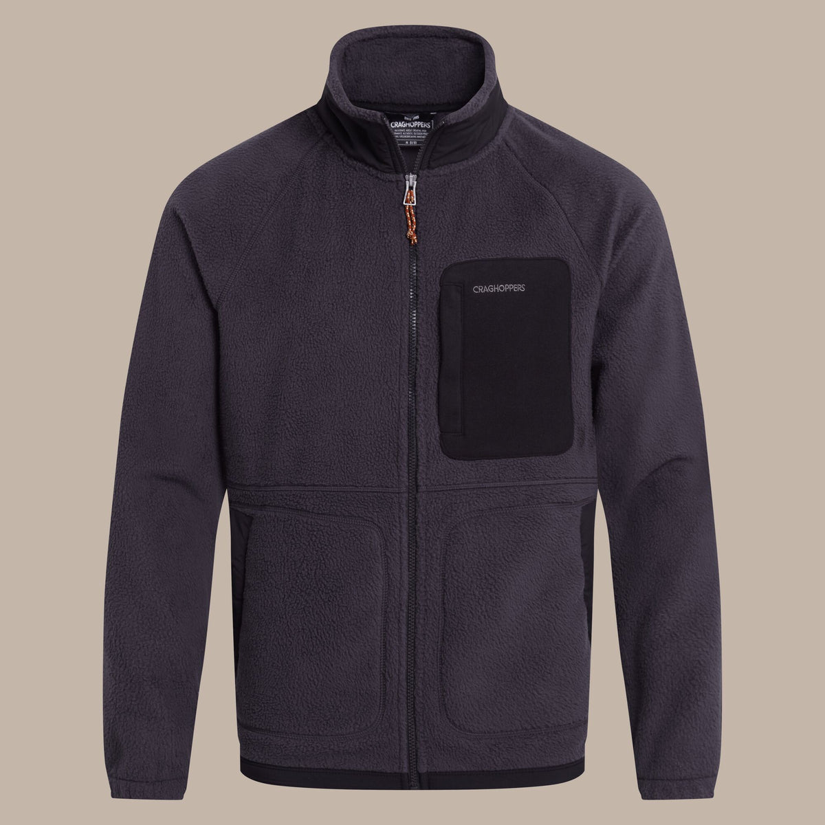 Craghoppers Men's Dades Full Zip Fleece | Dark Iron Clothing Craghoppers