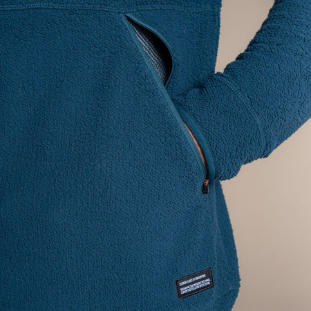 Craghoppers Men's Compresslite Hooded Fleece Jacket | Dark Aegean Clothing Craghoppers