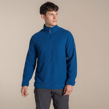 Craghoppers Men's Compresslite Half Zip Fleece | Juniper Berry Clothing Craghoppers