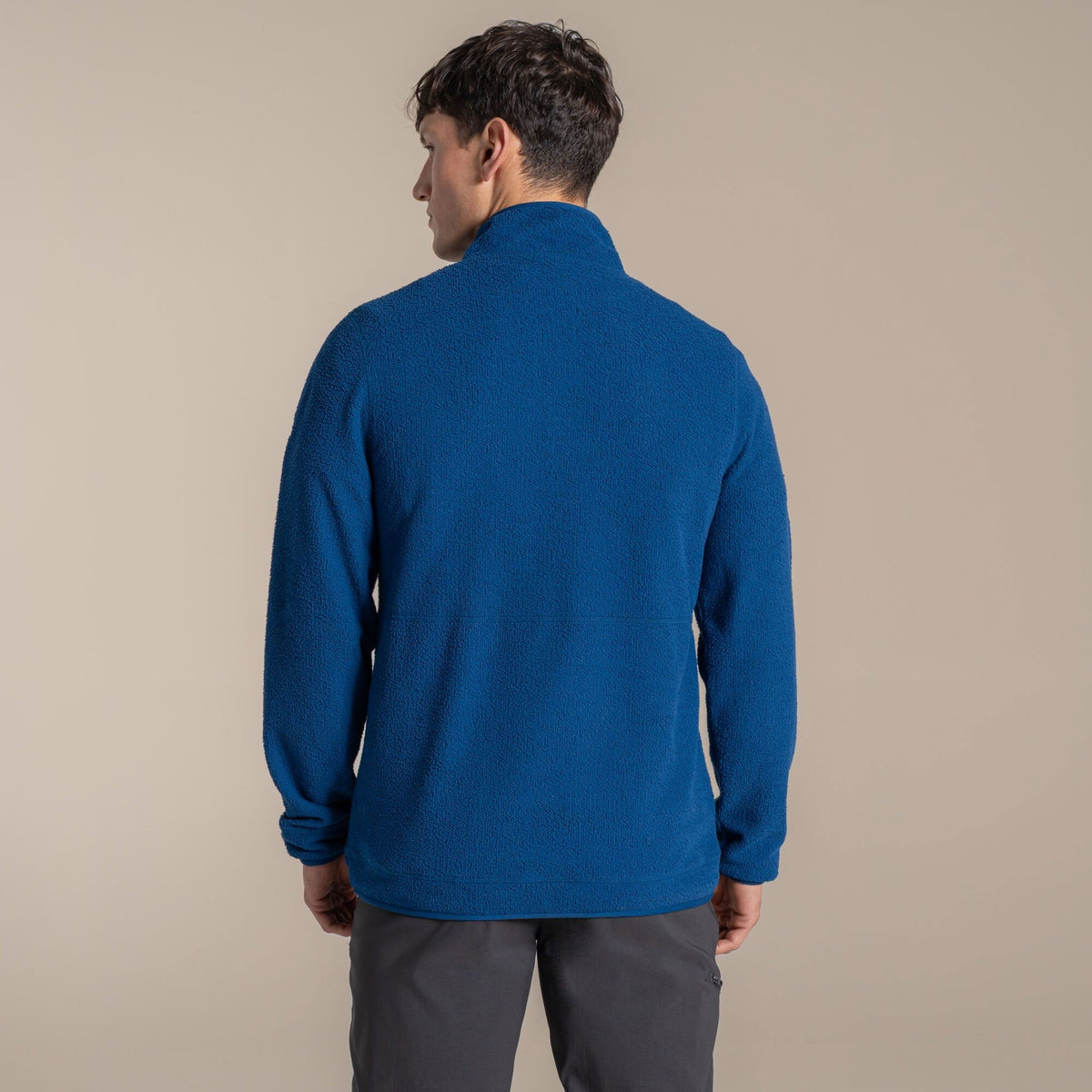 Craghoppers Men's Compresslite Half Zip Fleece | Juniper Berry Clothing Craghoppers