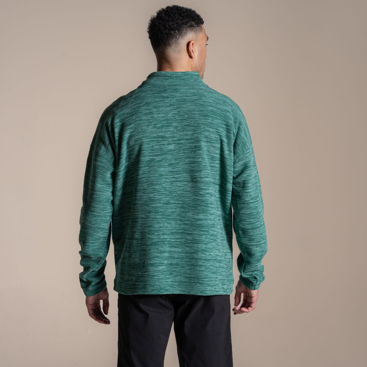 Craghoppers Men's Esk II Half Zip Fleece | Mosaic Green Clothing Craghoppers