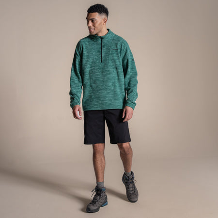 Craghoppers Men's Esk II Half Zip Fleece | Mosaic Green Clothing Craghoppers