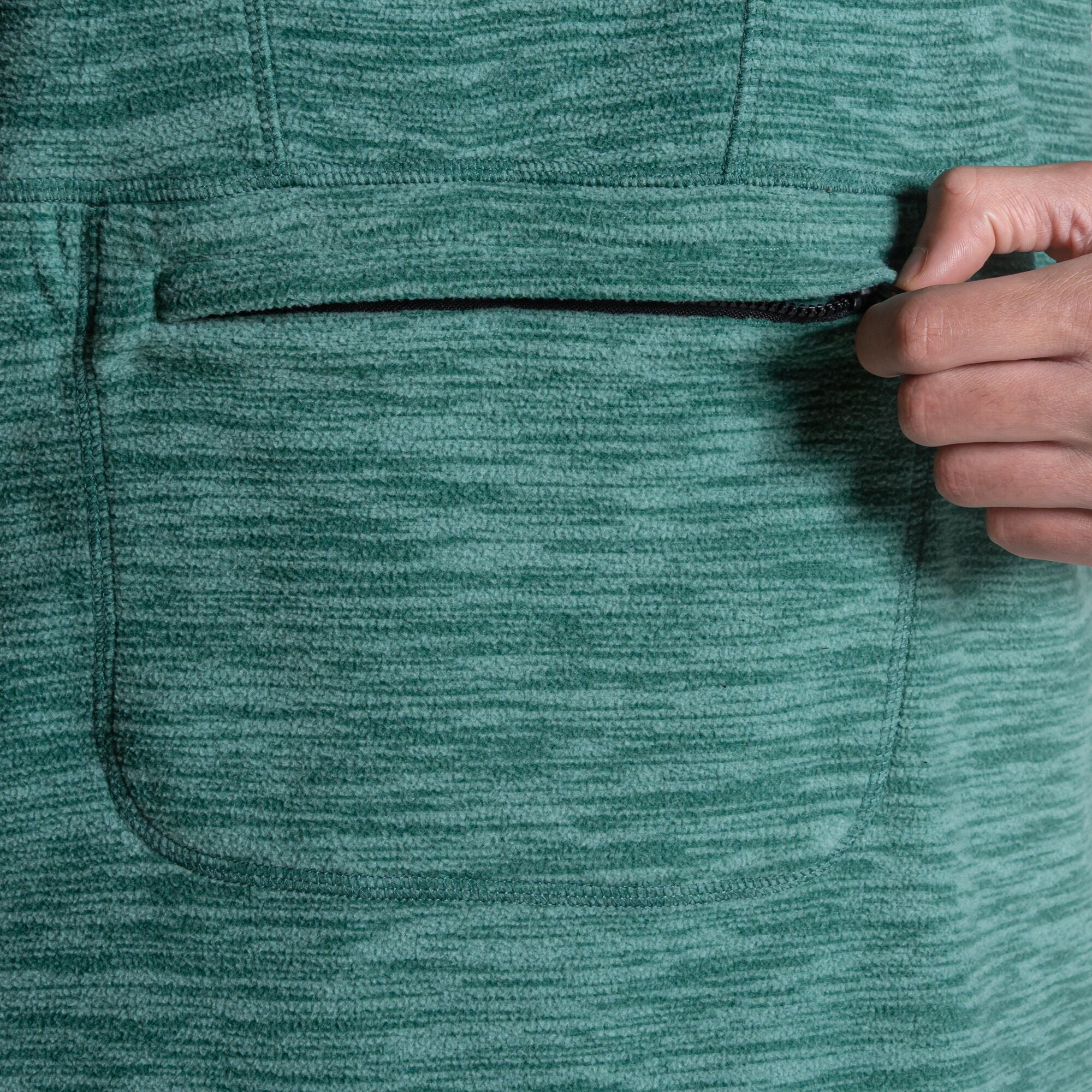 Craghoppers Men's Esk II Half Zip Fleece | Mosaic Green Clothing Craghoppers