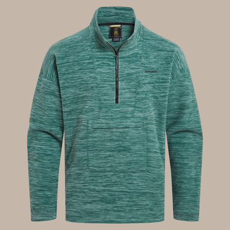 Craghoppers Men's Esk II Half Zip Fleece | Mosaic Green Clothing Craghoppers