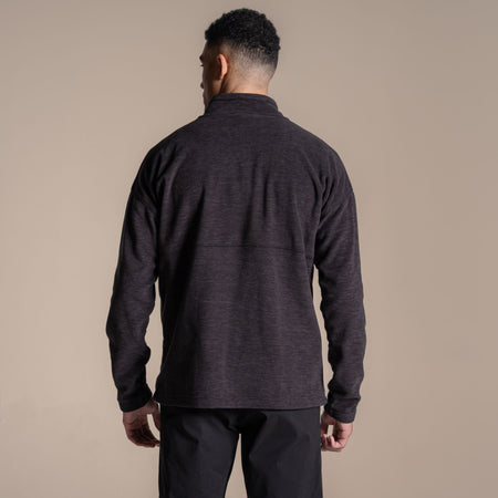 Craghoppers Men's Esk II Half Zip Fleece | Black Clothing Craghoppers