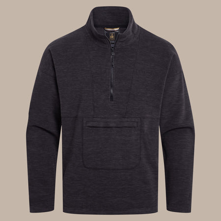 Craghoppers Men's Esk II Half Zip Fleece | Black Clothing Craghoppers
