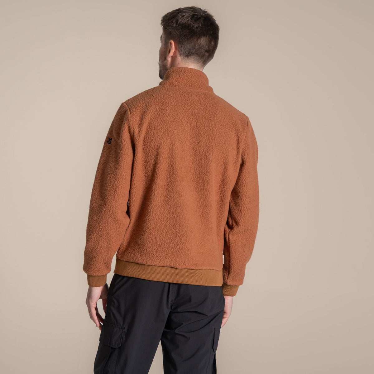Craghoppers Men's National Trust Cormorant Half Zip Fleece | Gingerbread Clothing Craghoppers