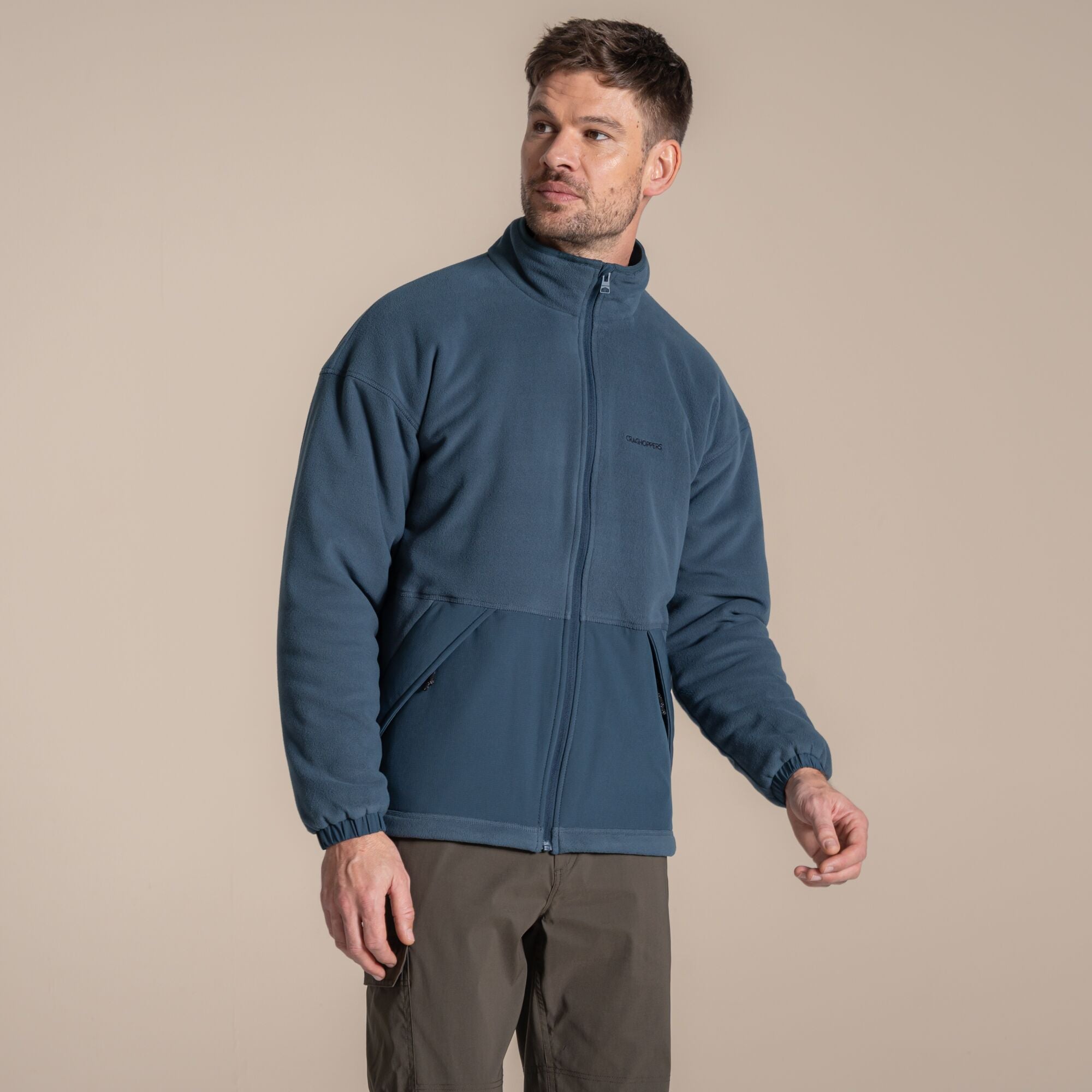 Craghoppers Men's Leif Full Zip Fleece | Blue Stone Clothing Craghoppers