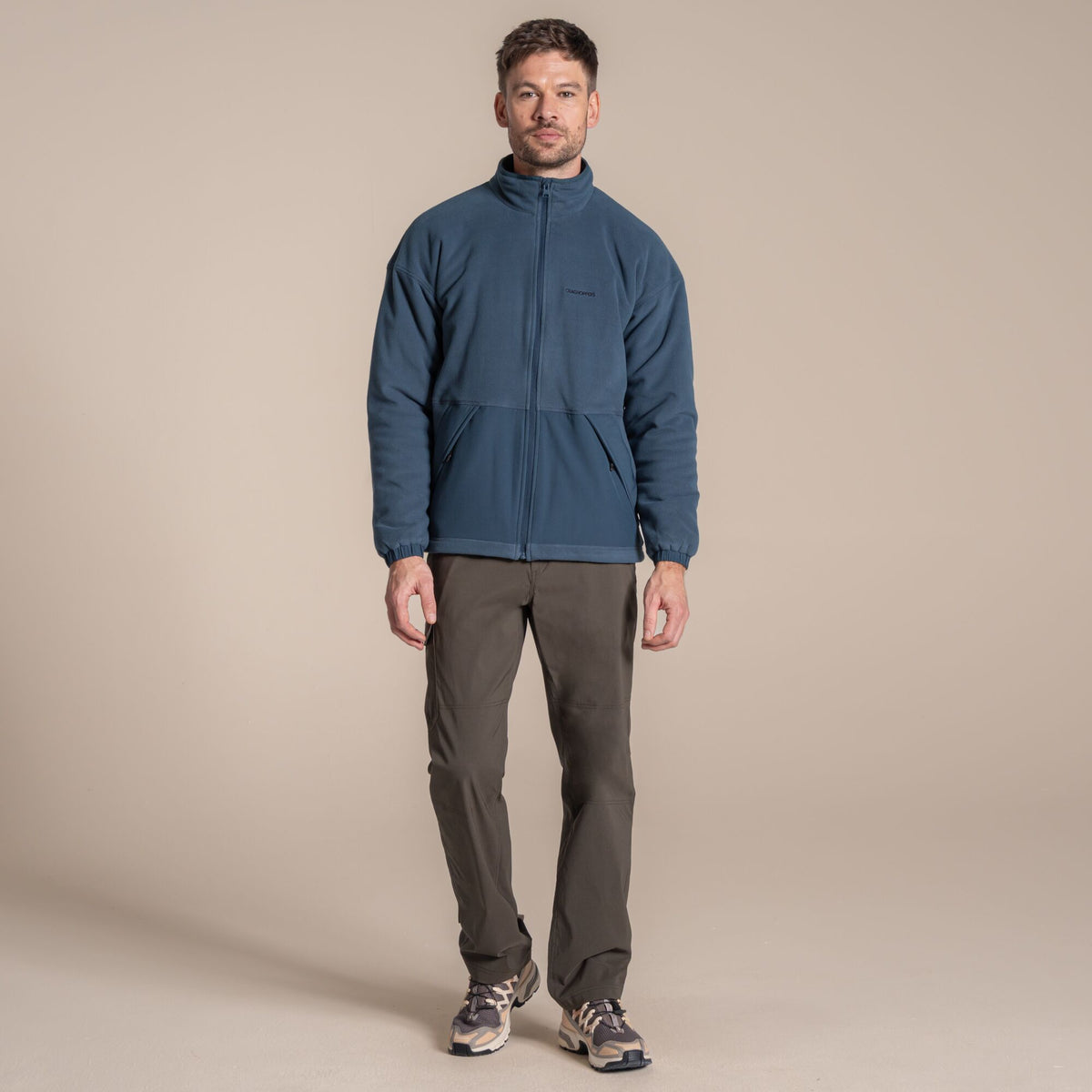 Craghoppers Men's Leif Full Zip Fleece | Blue Stone Clothing Craghoppers