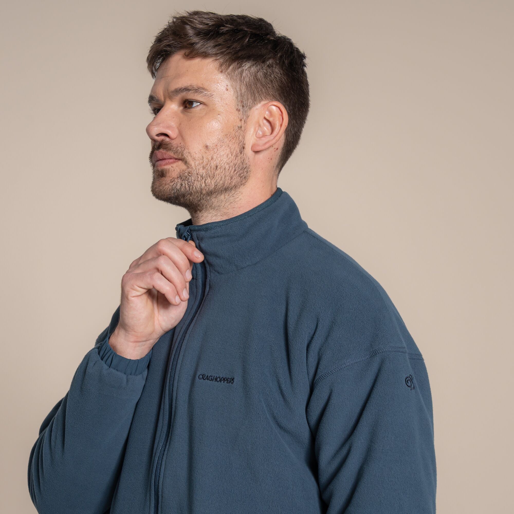 Craghoppers Men's Leif Full Zip Fleece | Blue Stone Clothing Craghoppers