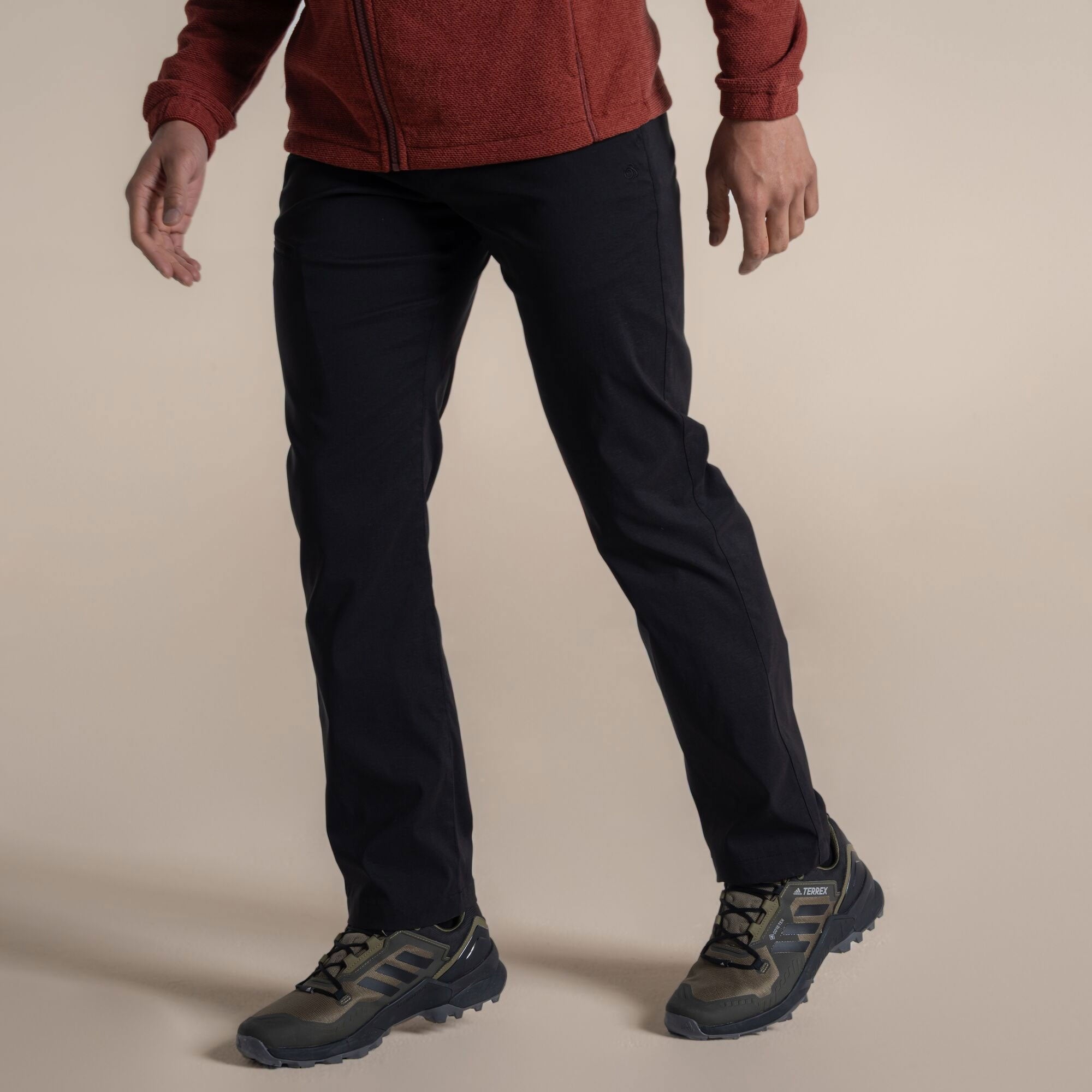 Craghoppers Men's Kiwi Pro III Trousers | Black Clothing Craghoppers