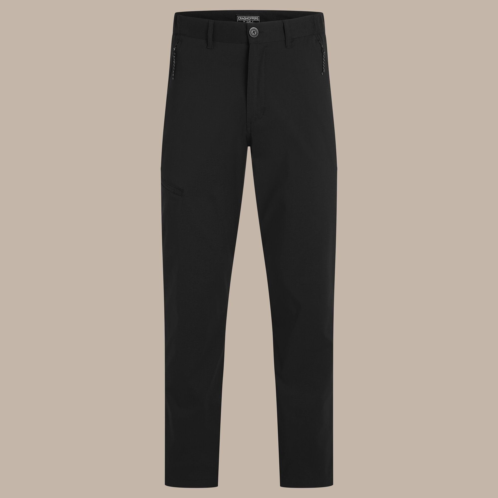 Craghoppers Men's Kiwi Pro III Trousers | Black Clothing Craghoppers