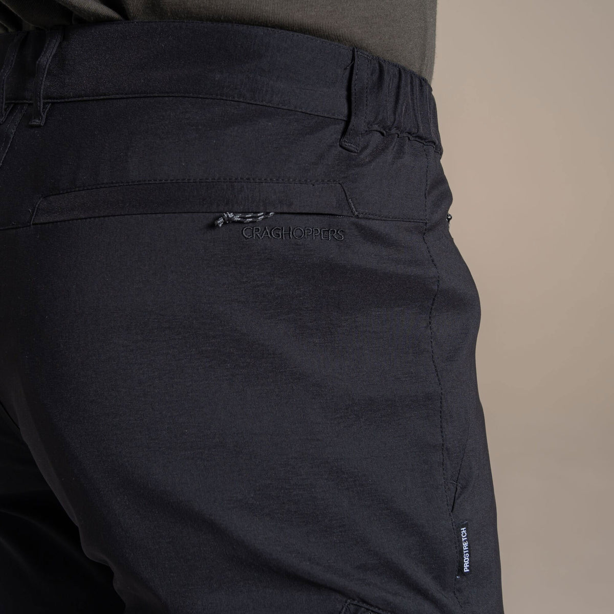 Craghoppers Men's Kiwi Pro III Trousers | Black Clothing Craghoppers