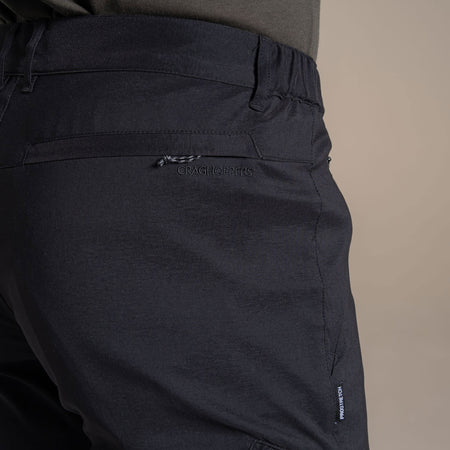 Craghoppers Men's Kiwi Pro III Trousers | Black Clothing Craghoppers