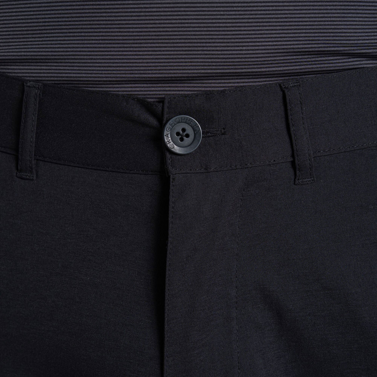 Craghoppers Men's Kiwi Pro III Convertible Trousers | Black Clothing Craghoppers