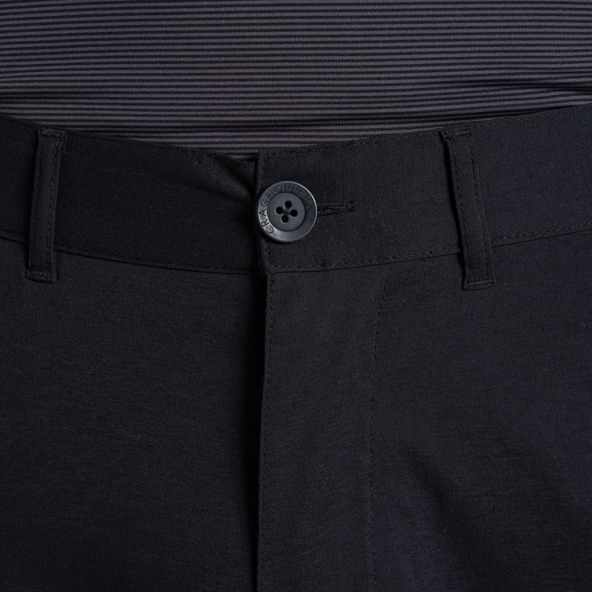 Craghoppers Men's Kiwi Pro III Convertible Trousers | Black Clothing Craghoppers