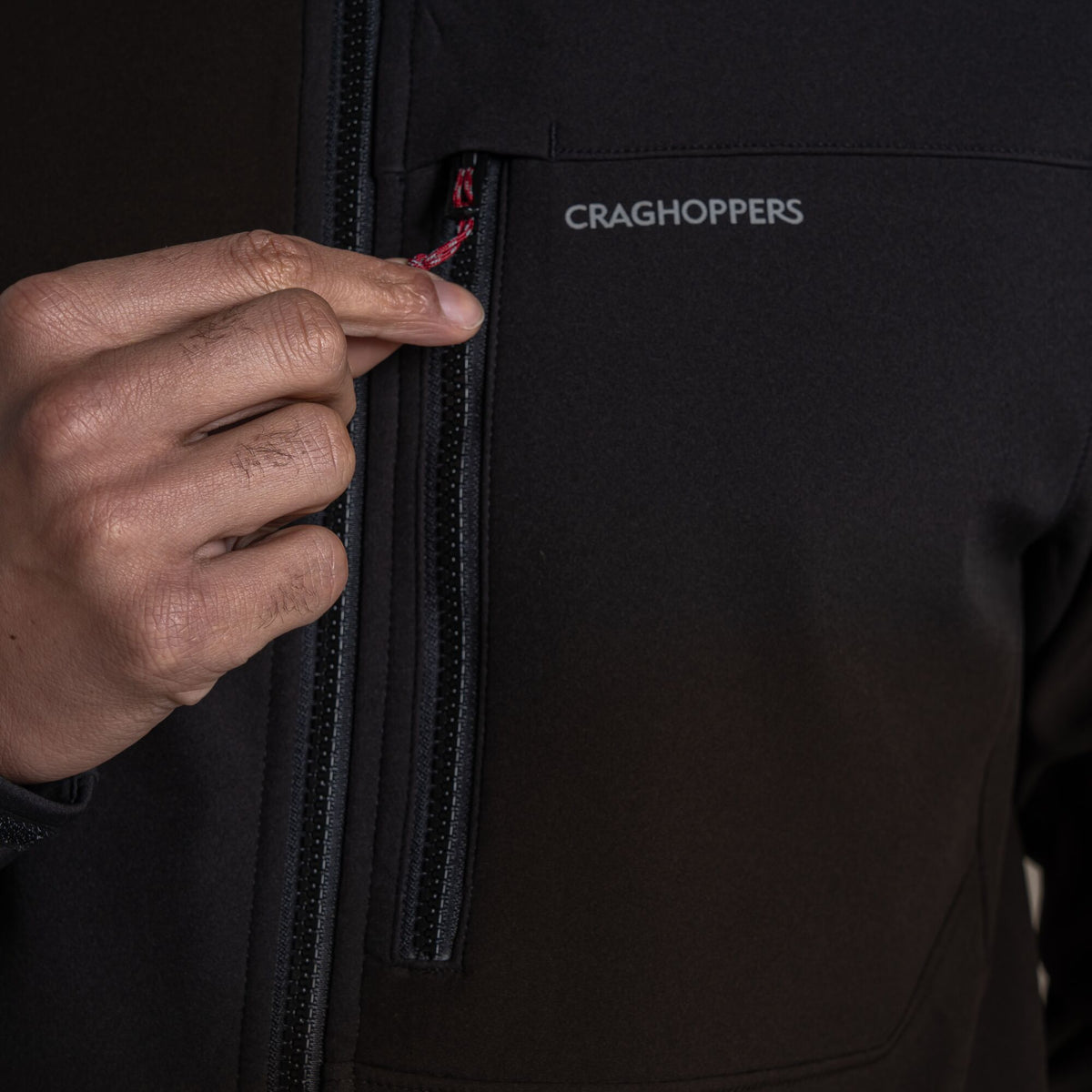 Craghoppers Men's Altis II Jacket | Black Clothing Craghoppers