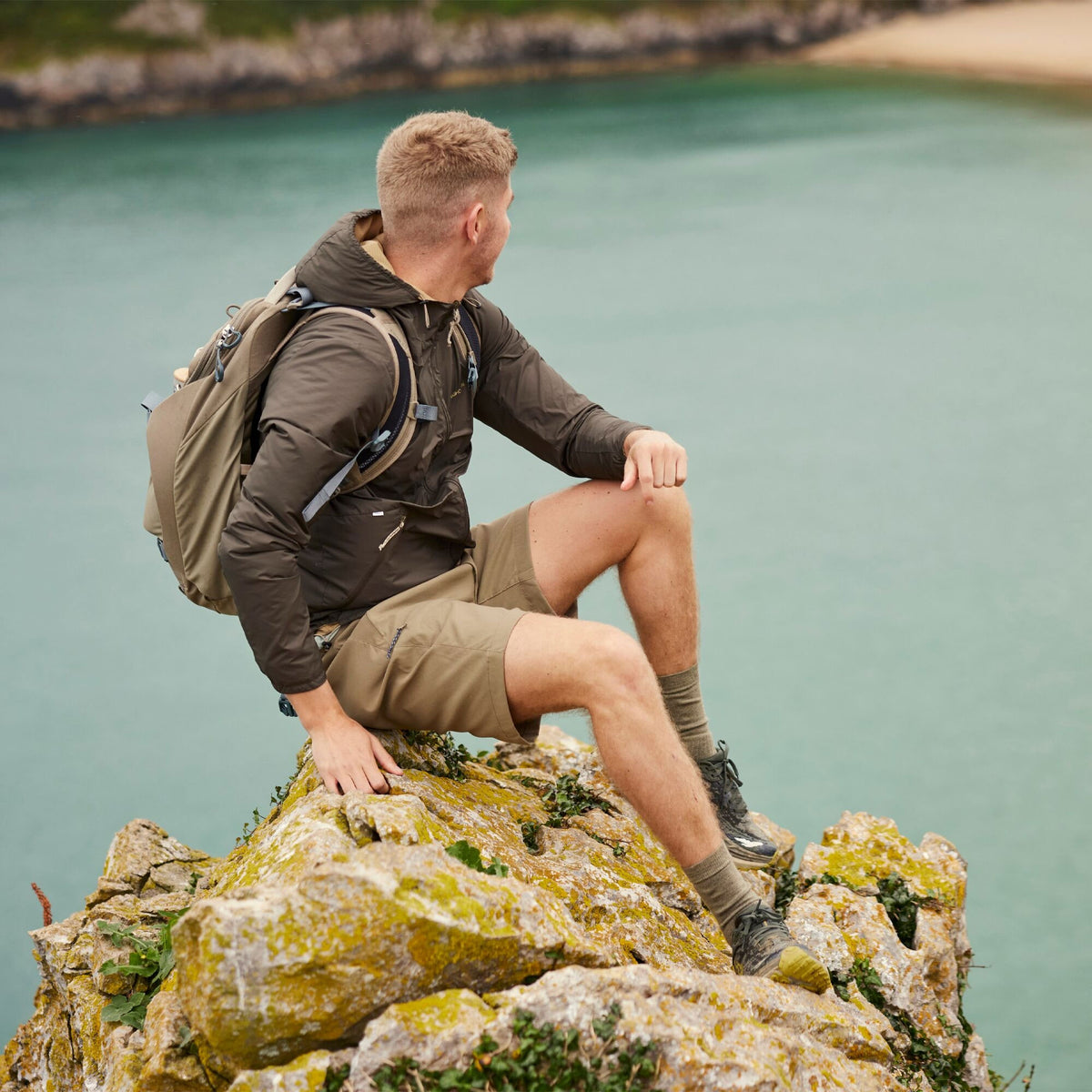 Craghoppers Men's NosiLife Ovis Reversible Jacket | Woodland Green / Earthenware Clothing Craghoppers