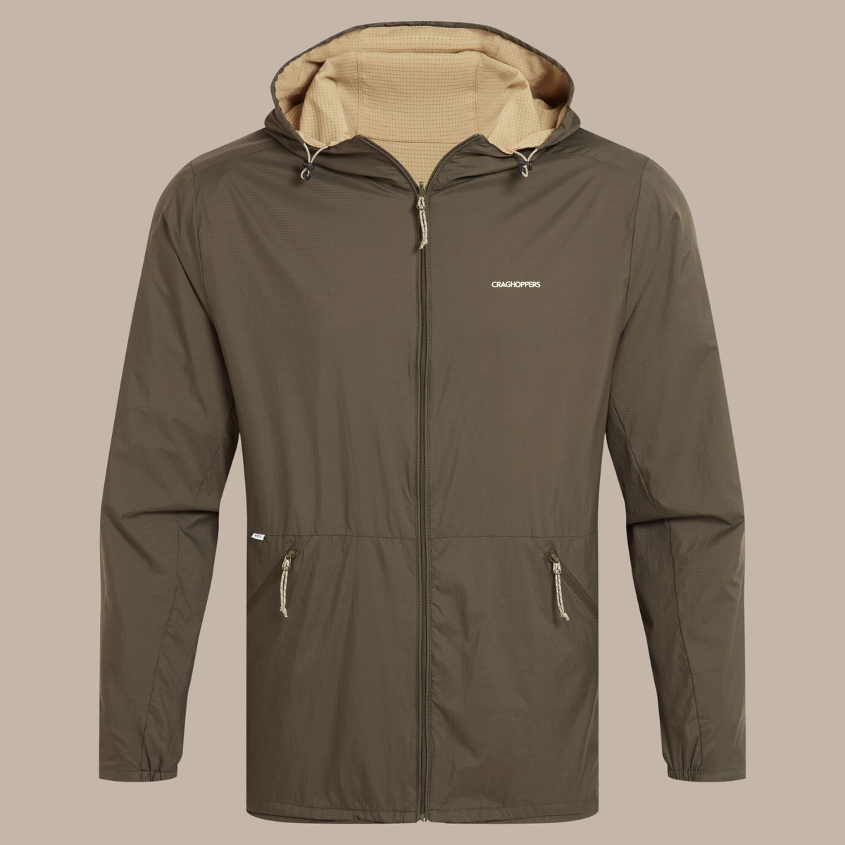 Craghoppers Men's NosiLife Ovis Reversible Jacket | Woodland Green / Earthenware Clothing Craghoppers