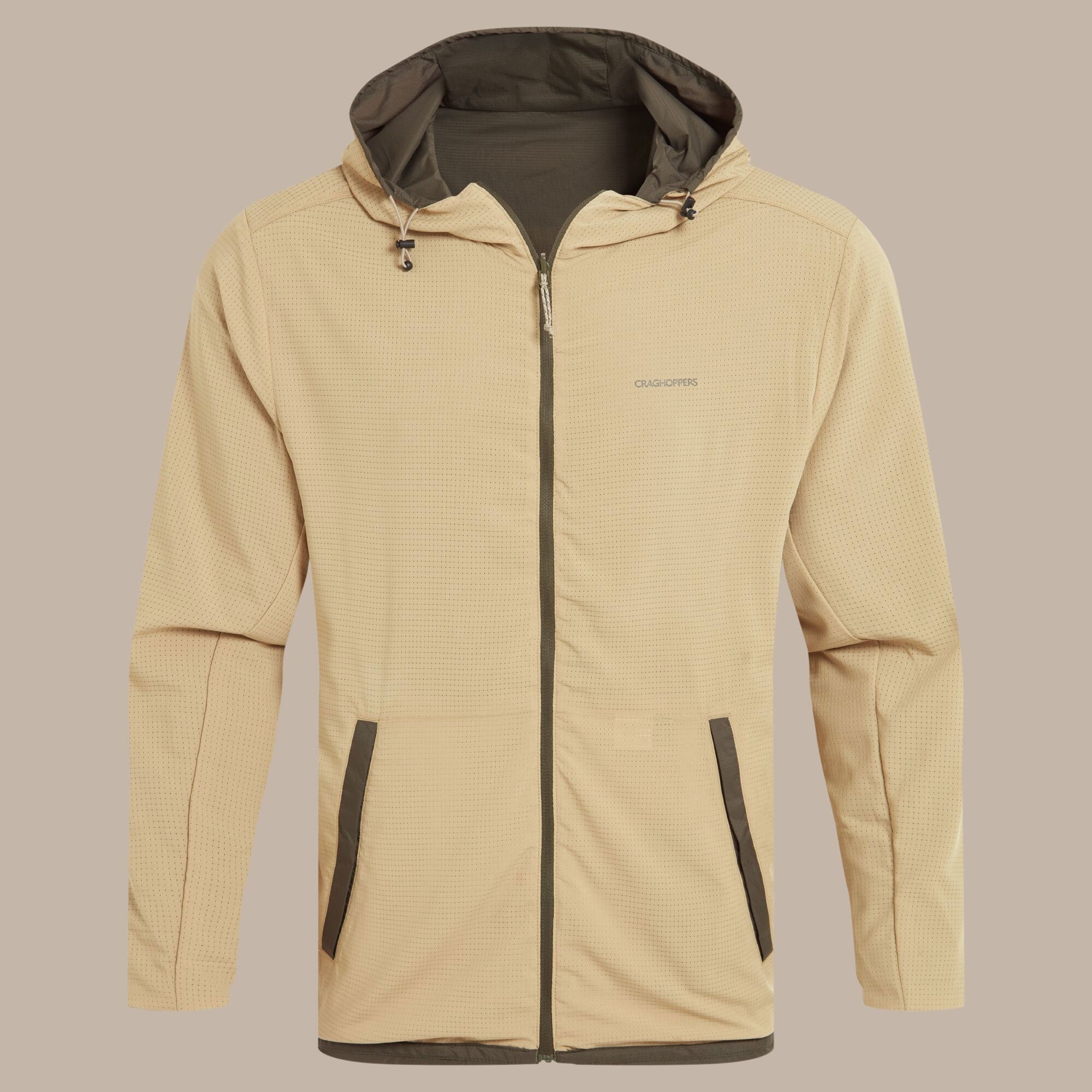 Craghoppers Men's NosiLife Ovis Reversible Jacket | Woodland Green / Earthenware Clothing Craghoppers