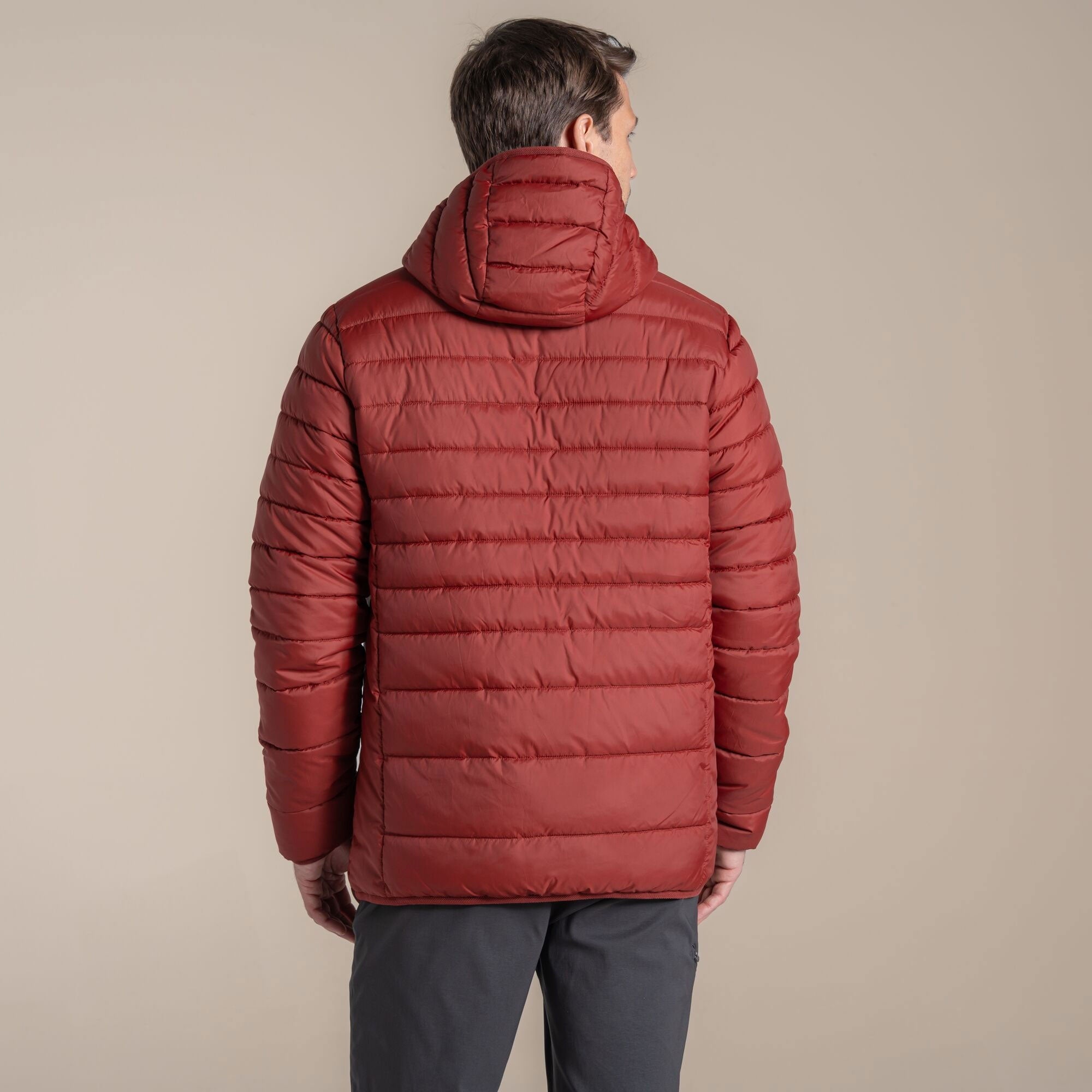 Craghoppers Men's Compresslite IX Hooded Insulating Jacket | Red Jasper Clothing Craghoppers