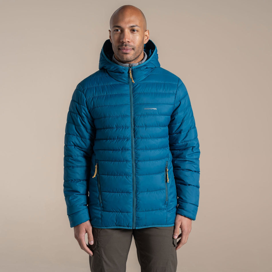 Craghoppers Men's Compresslite IX Hooded Insulating Jacket | Coastal Blue Clothing Craghoppers