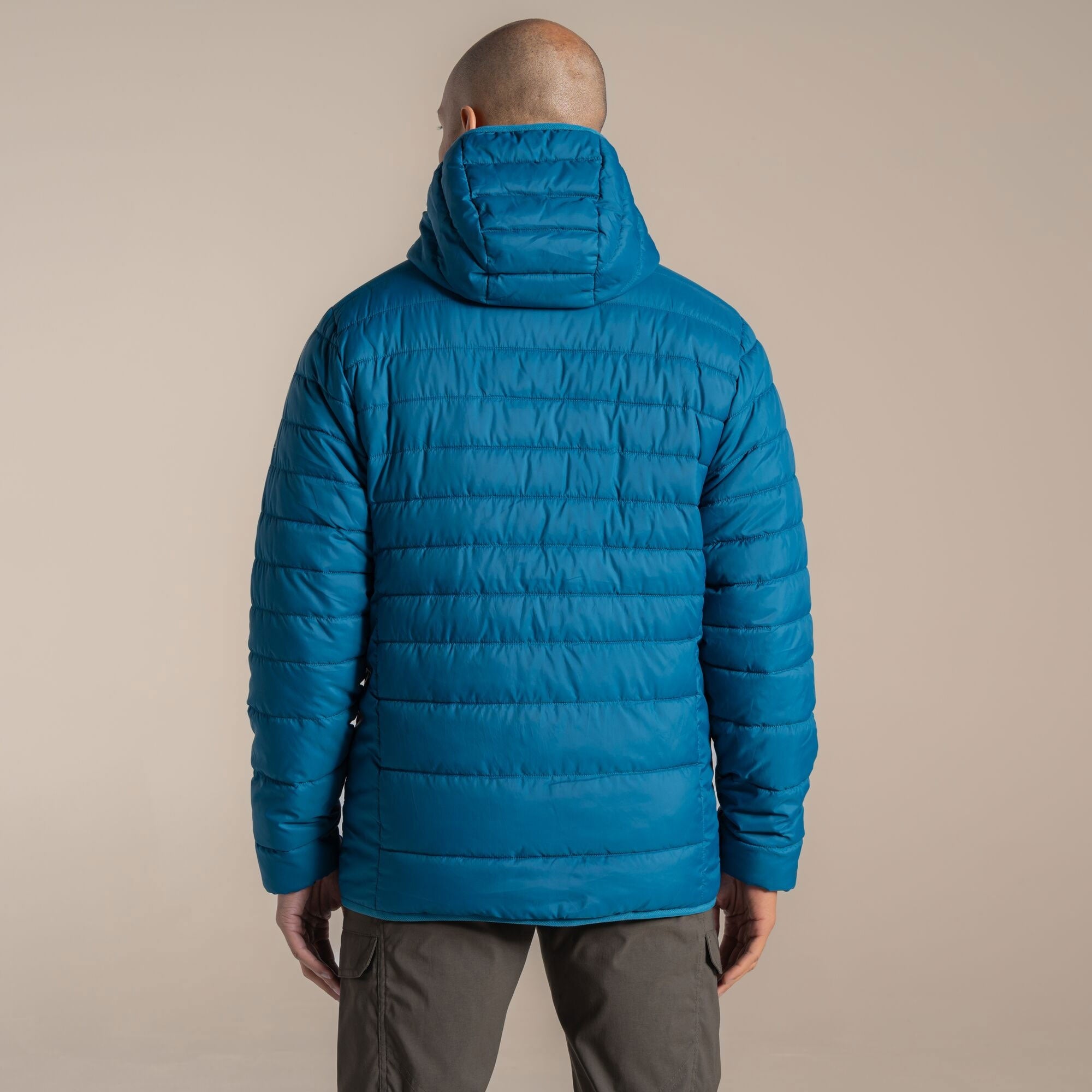 Craghoppers Men's Compresslite IX Hooded Insulating Jacket | Coastal Blue Clothing Craghoppers