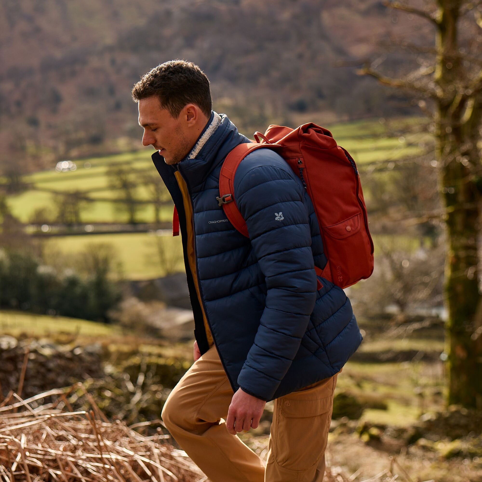 Craghoppers Men's Dalesway Jacket | Blue Navy Clothing Craghoppers