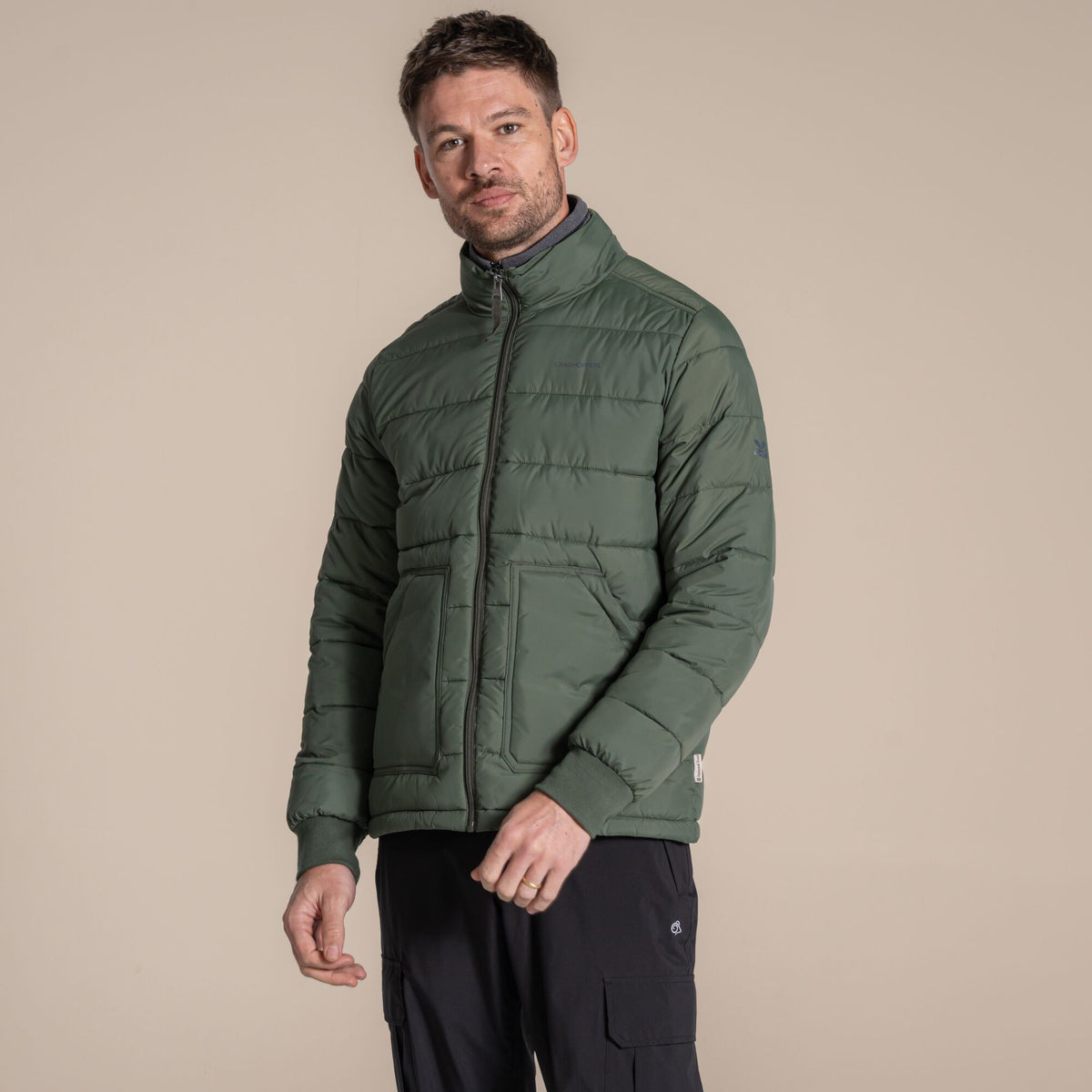 Craghoppers Men's National Trust Dalesway II Insulating Jacket | Lagano Green Clothing Craghoppers