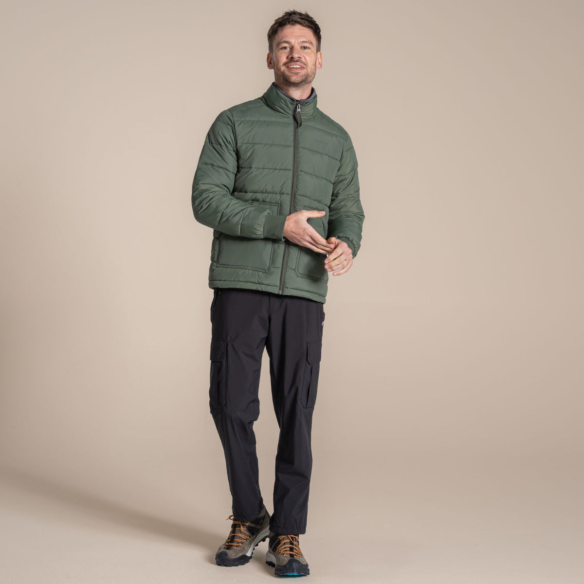 Craghoppers Men's National Trust Dalesway II Insulating Jacket | Lagano Green Clothing Craghoppers