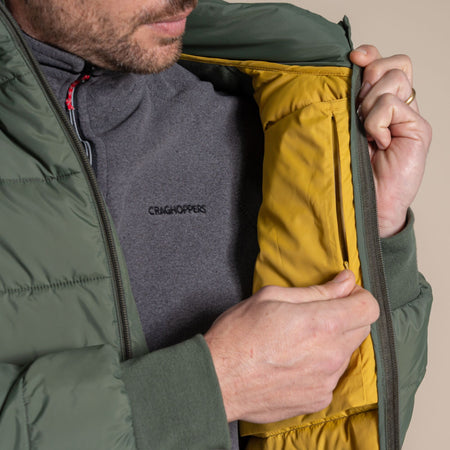 Craghoppers Men's National Trust Dalesway II Insulating Jacket | Lagano Green Clothing Craghoppers