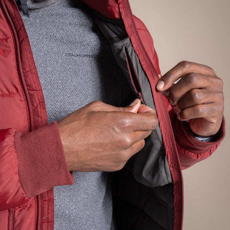 Craghoppers Men's National Trust Dalesway II Insulating Jacket | Dark Currant Clothing Craghoppers