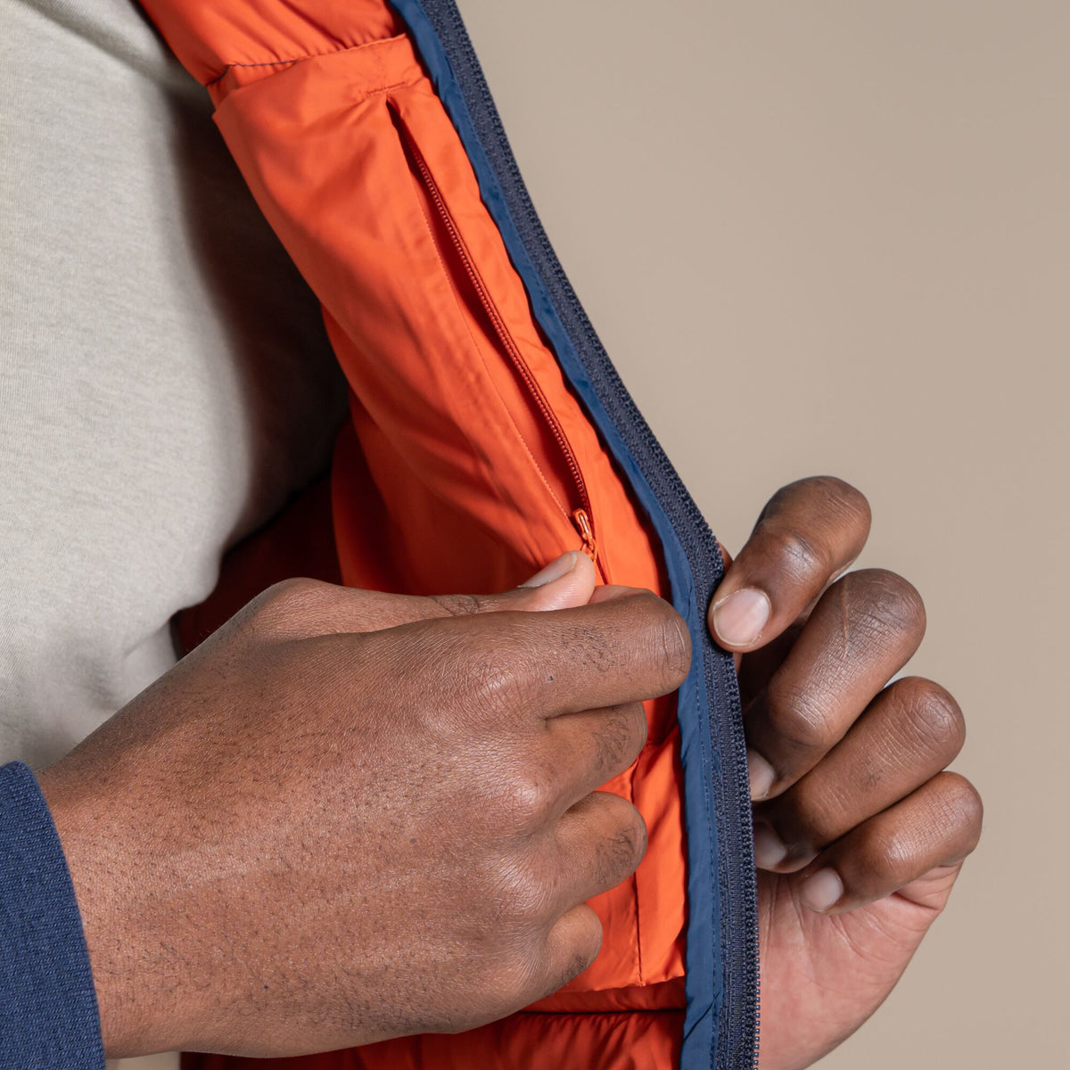 Craghoppers Men's National Trust Dalesway II Insulating Jacket | Blue Navy Clothing Craghoppers