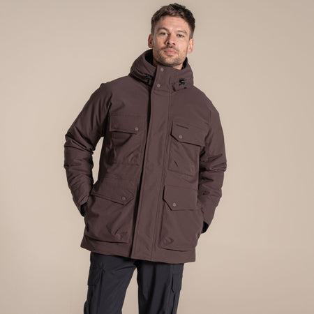 Craghoppers Men's National Trust Hamps II Jacket | Wenge Brown Clothing Craghoppers