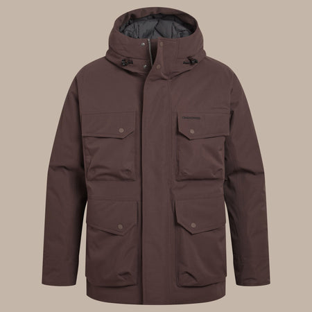 Craghoppers Men's National Trust Hamps II Jacket | Wenge Brown Clothing Craghoppers