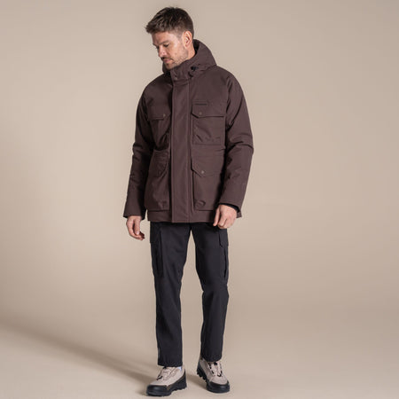 Craghoppers Men's National Trust Hamps II Jacket | Wenge Brown Clothing Craghoppers