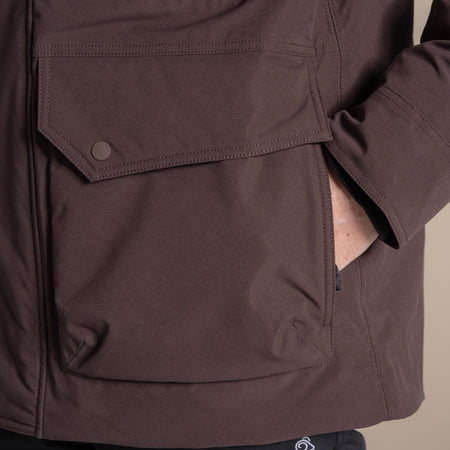 Craghoppers Men's National Trust Hamps II Jacket | Wenge Brown Clothing Craghoppers