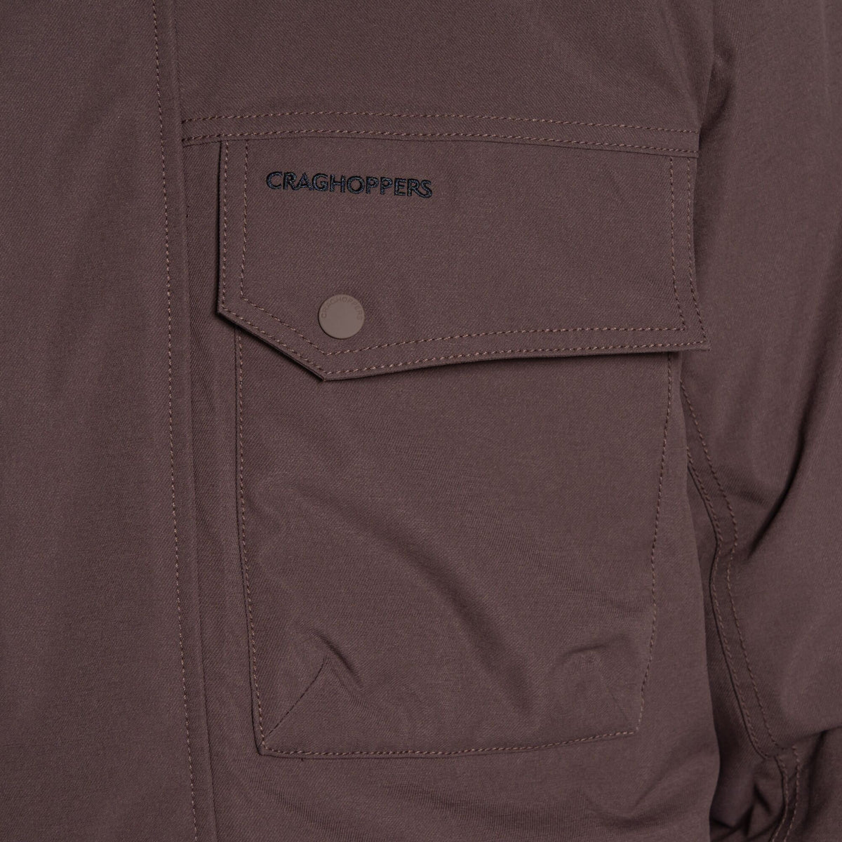 Craghoppers Men's National Trust Hamps II Jacket | Wenge Brown Clothing Craghoppers