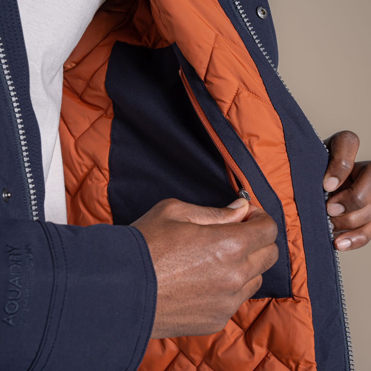 Craghoppers Men's National Trust Hamps II Jacket | Dark Navy Clothing Craghoppers