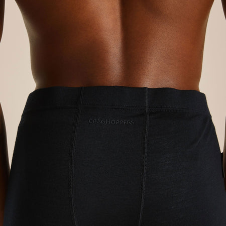 Craghoppers Men's Merino Baselayer Leggings | Black Clothing Craghoppers