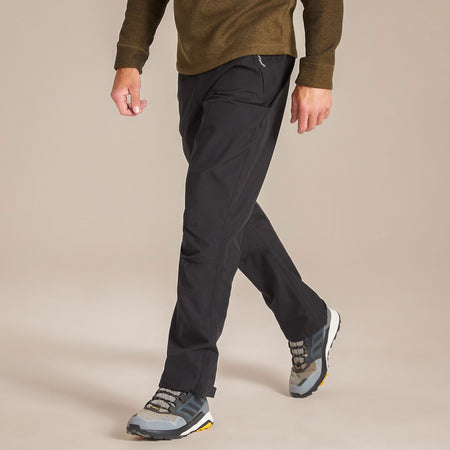 Craghoppers Men's Stefan II Waterproof Trousers | Black Clothing Craghoppers