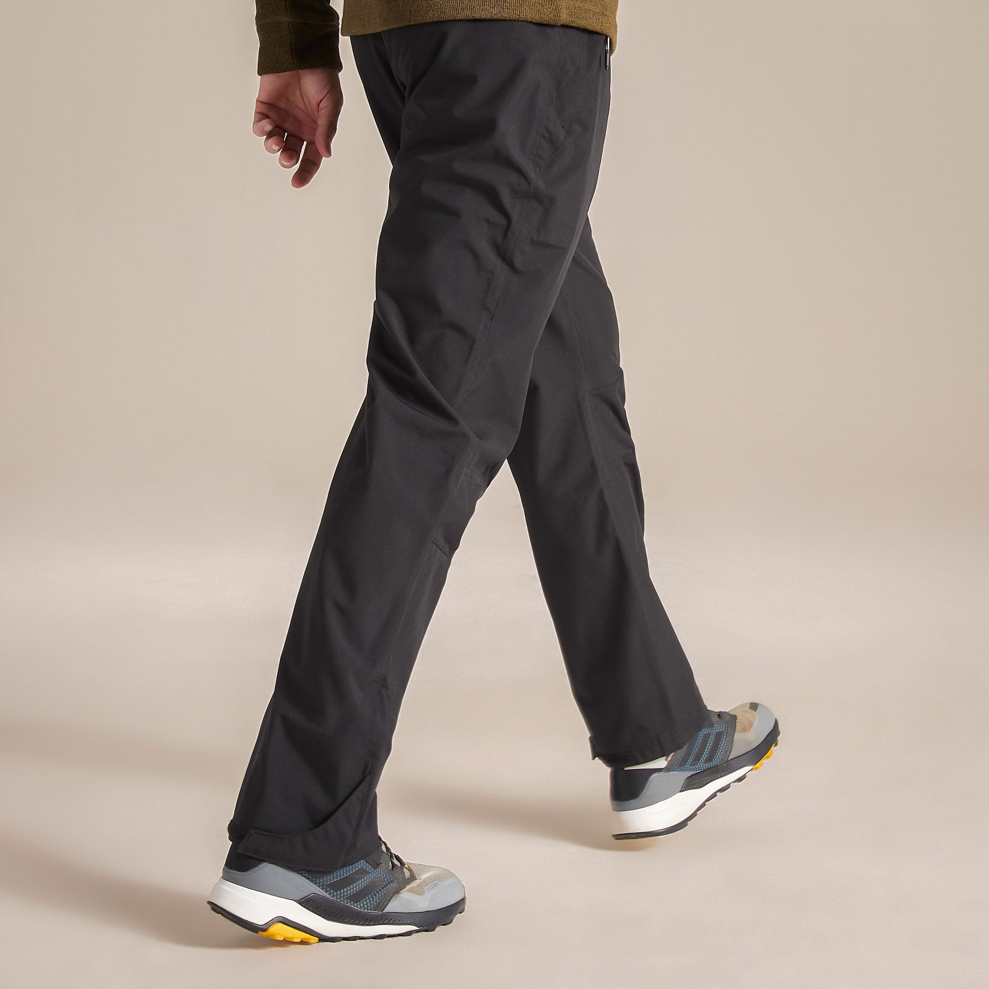Craghoppers Men's Stefan II Waterproof Trousers | Black Clothing Craghoppers