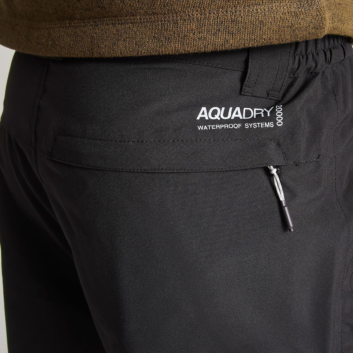 Craghoppers Men's Stefan II Waterproof Trousers | Black Clothing Craghoppers