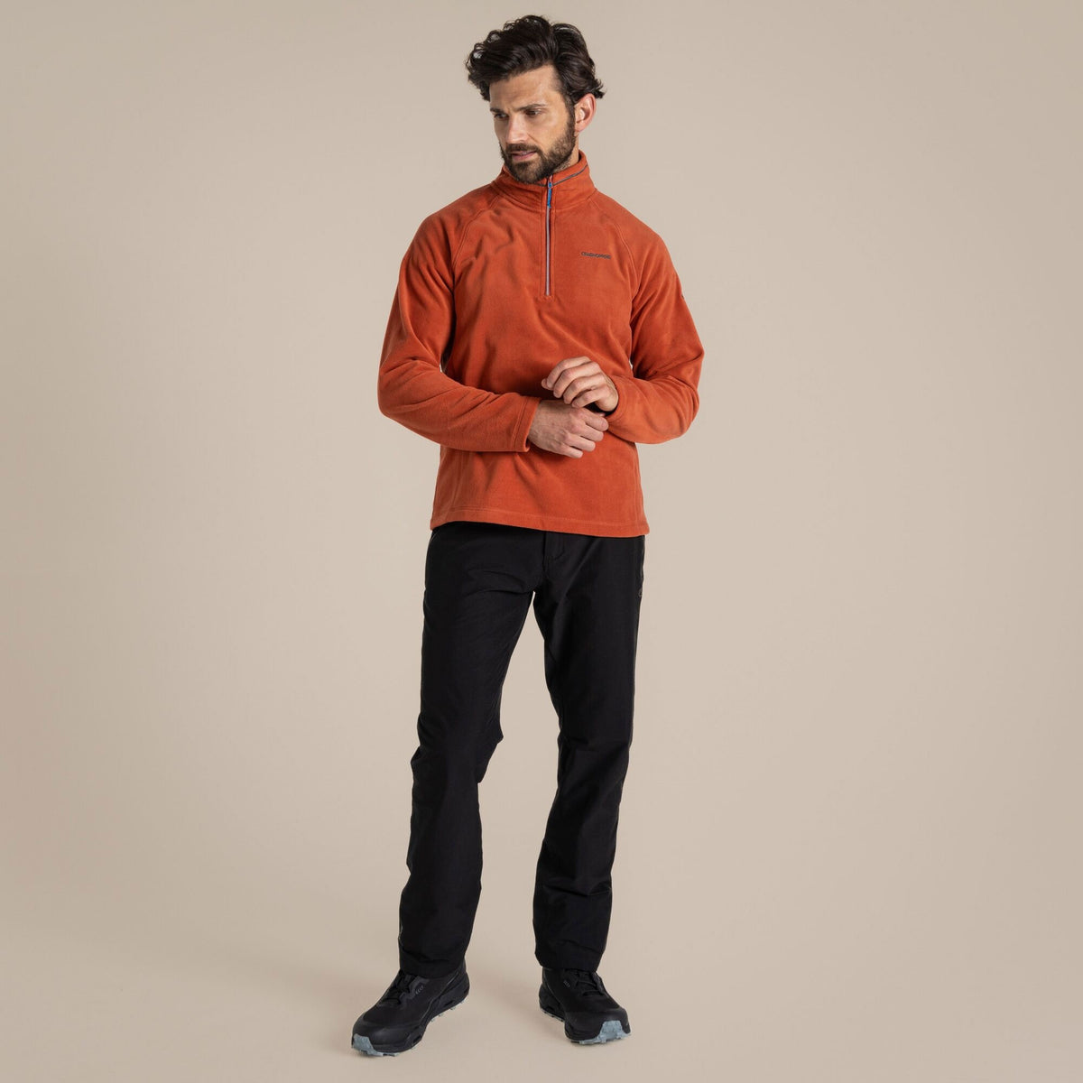 Craghoppers Men's Kiwi Pro II Waterproof Trousers | Black Clothing Craghoppers