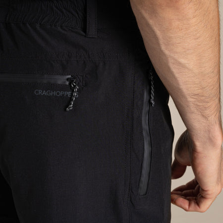 Craghoppers Men's Kiwi Pro II Waterproof Trousers | Black Clothing Craghoppers