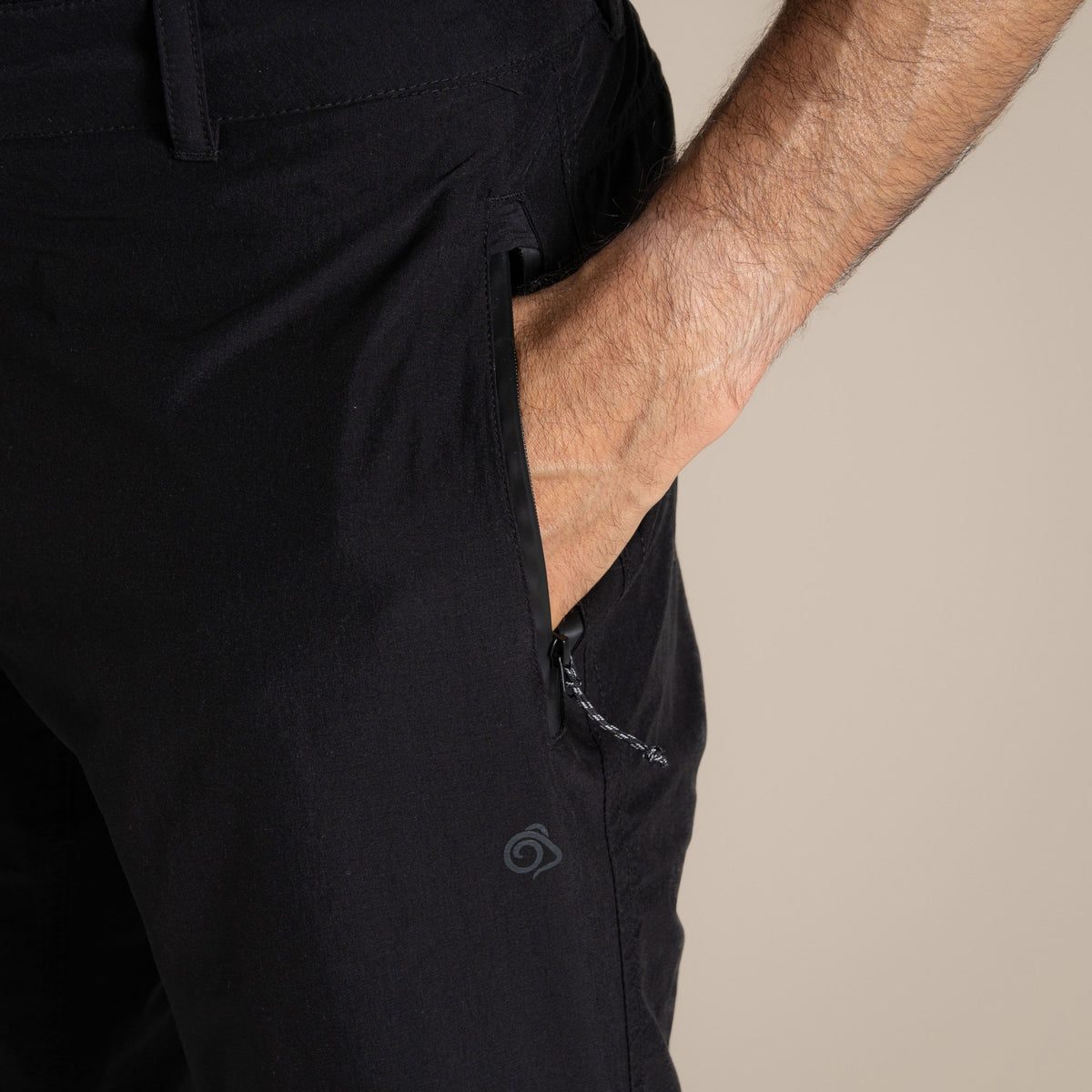 Craghoppers Men's Kiwi Pro II Waterproof Trousers | Black Clothing Craghoppers